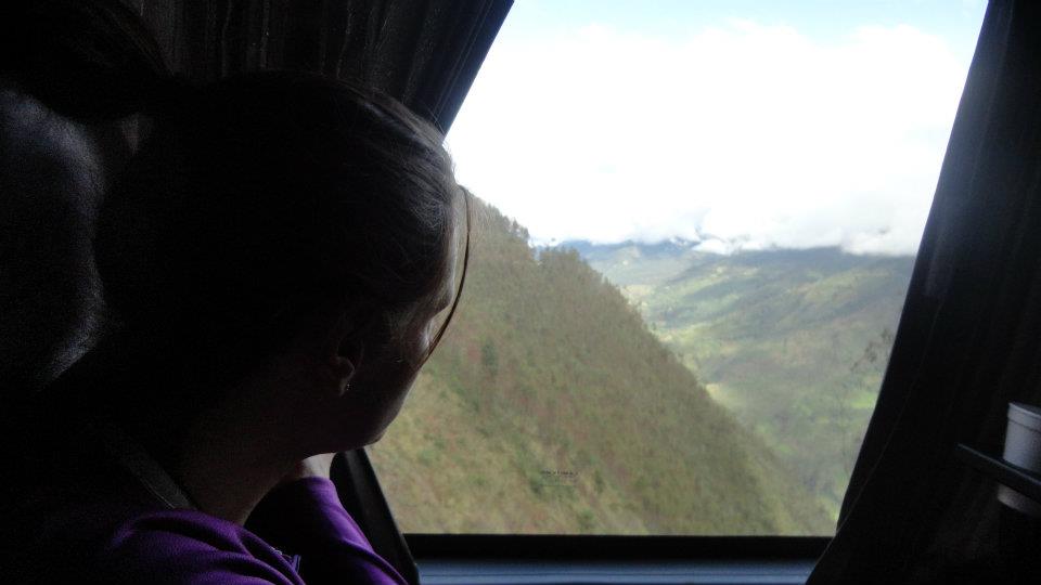 On a 14 hour bus ride we were both extremely lucky enough to have slept for about 90 percent of