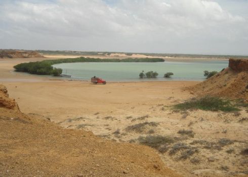 Punta Gallinas, on the Guajira Peninsula, Colombia
