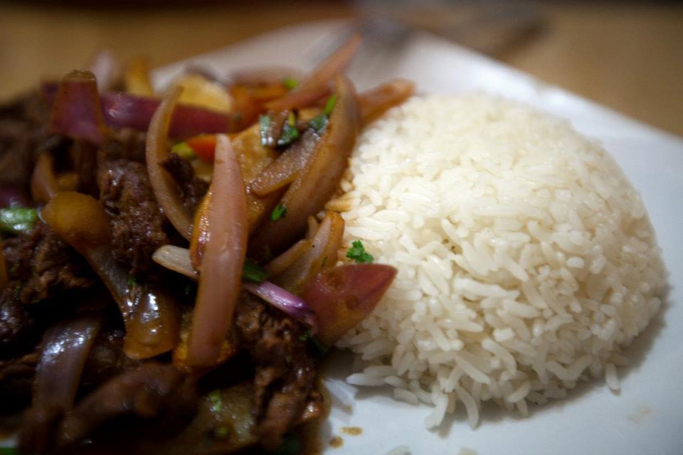 Chinese food in Peru