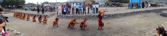 Traditional Inca festival just outside of Nazca, Peru