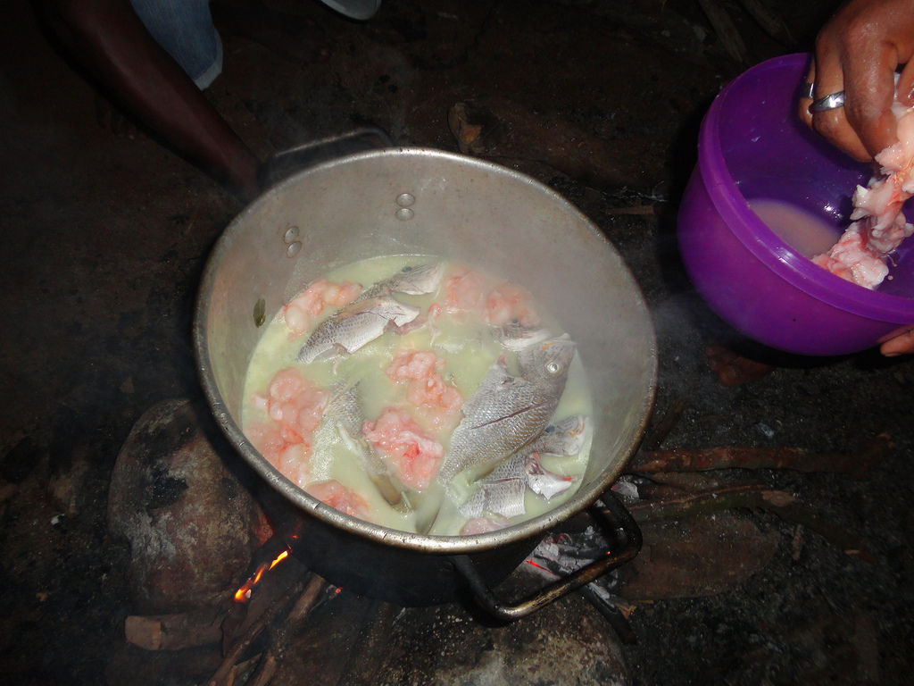 Carribean rondon cookout