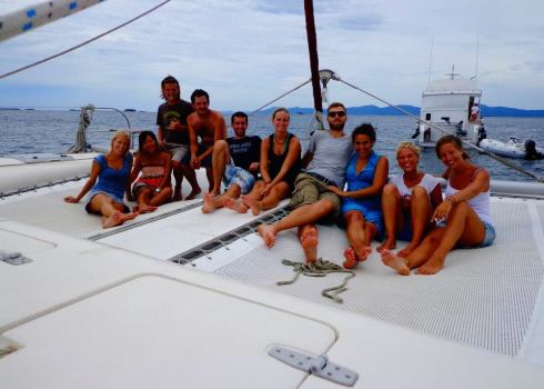 San Blas sailing crew