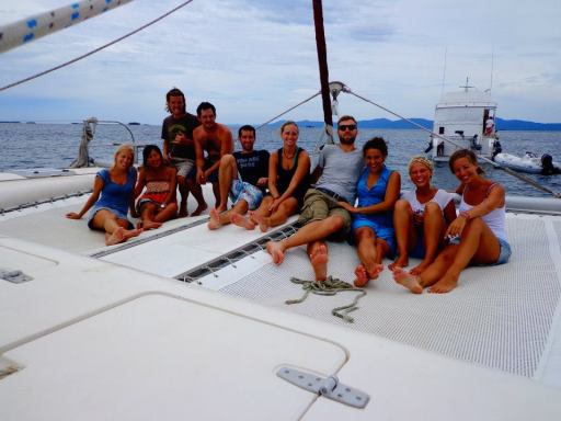 San Blas sailing crew