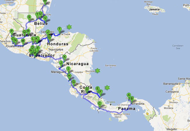 centralamericaroute