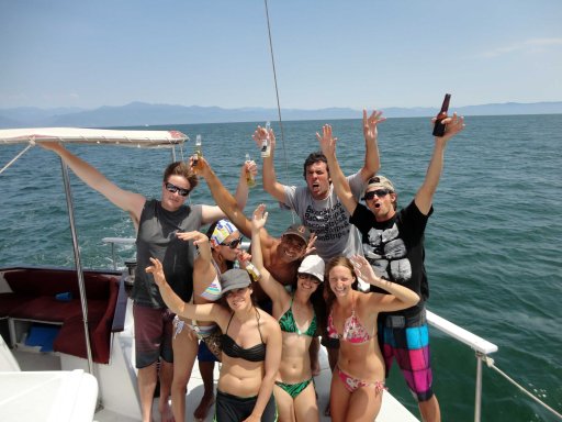 Sailing off Mexico's central Pacific coast