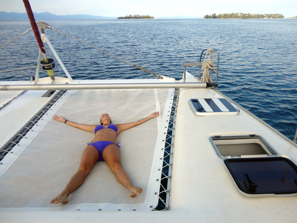 Not sure life can get any better--in the San Blas Islands