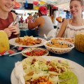 Valentines Day fish tacos on Isla&nbsp;Mujeres