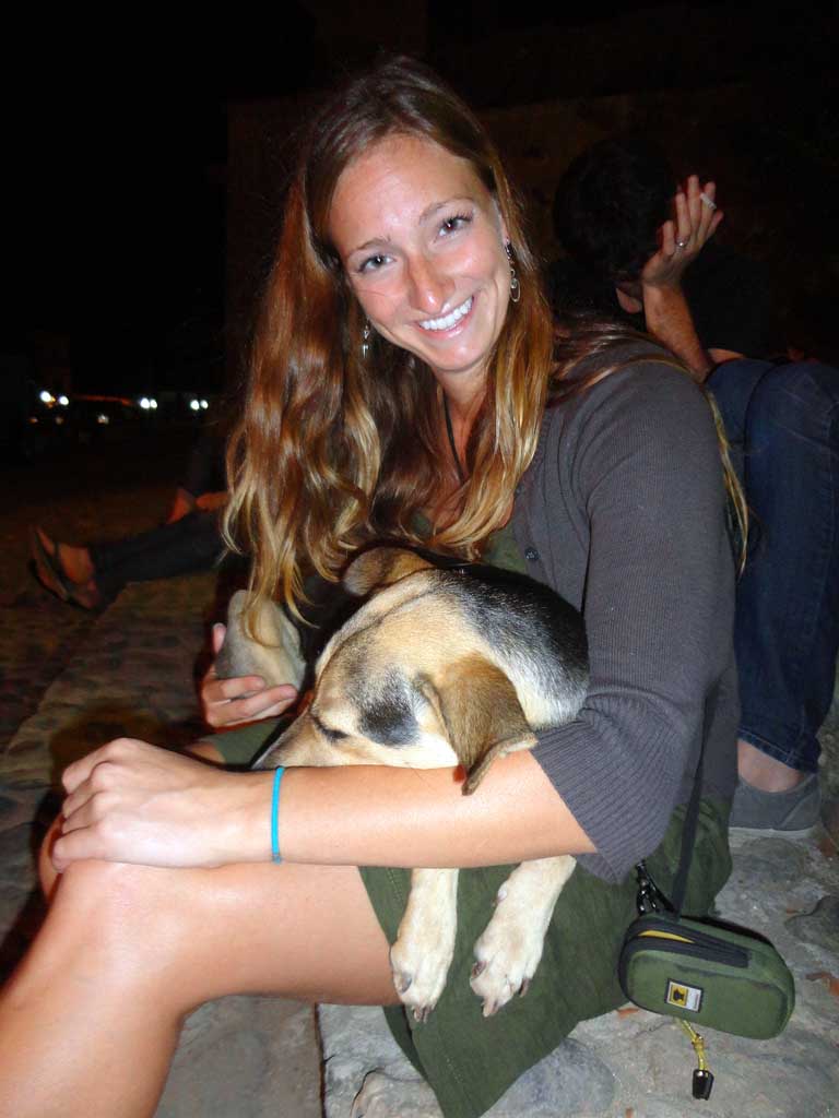 Street dog who hopped on my lap in Trinidad, Cuba