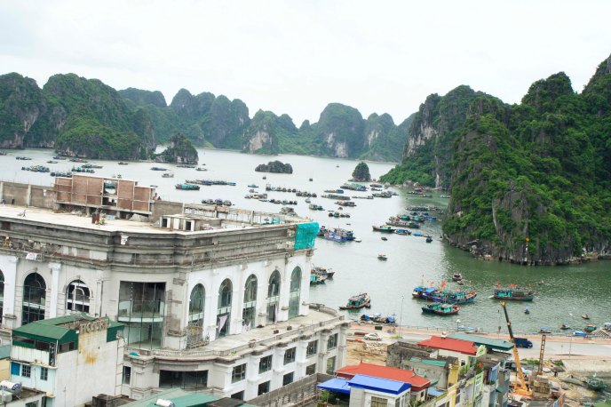 View from Ha Long City, Ha Long Bay