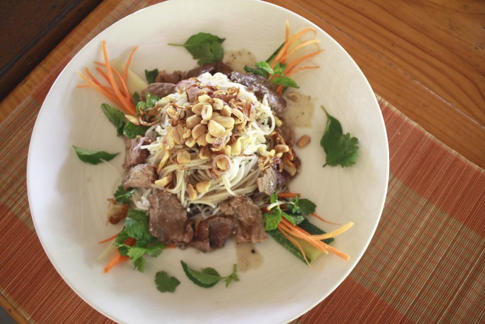Vietnamese beef salad