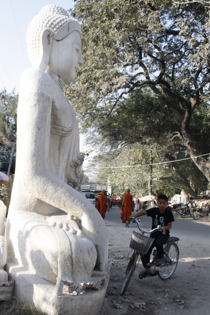 The streets of Mandalay