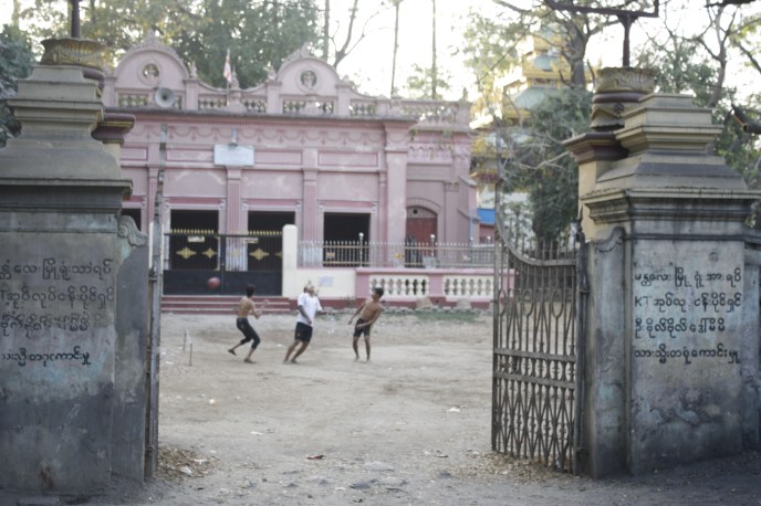 The streets of Mandalay
